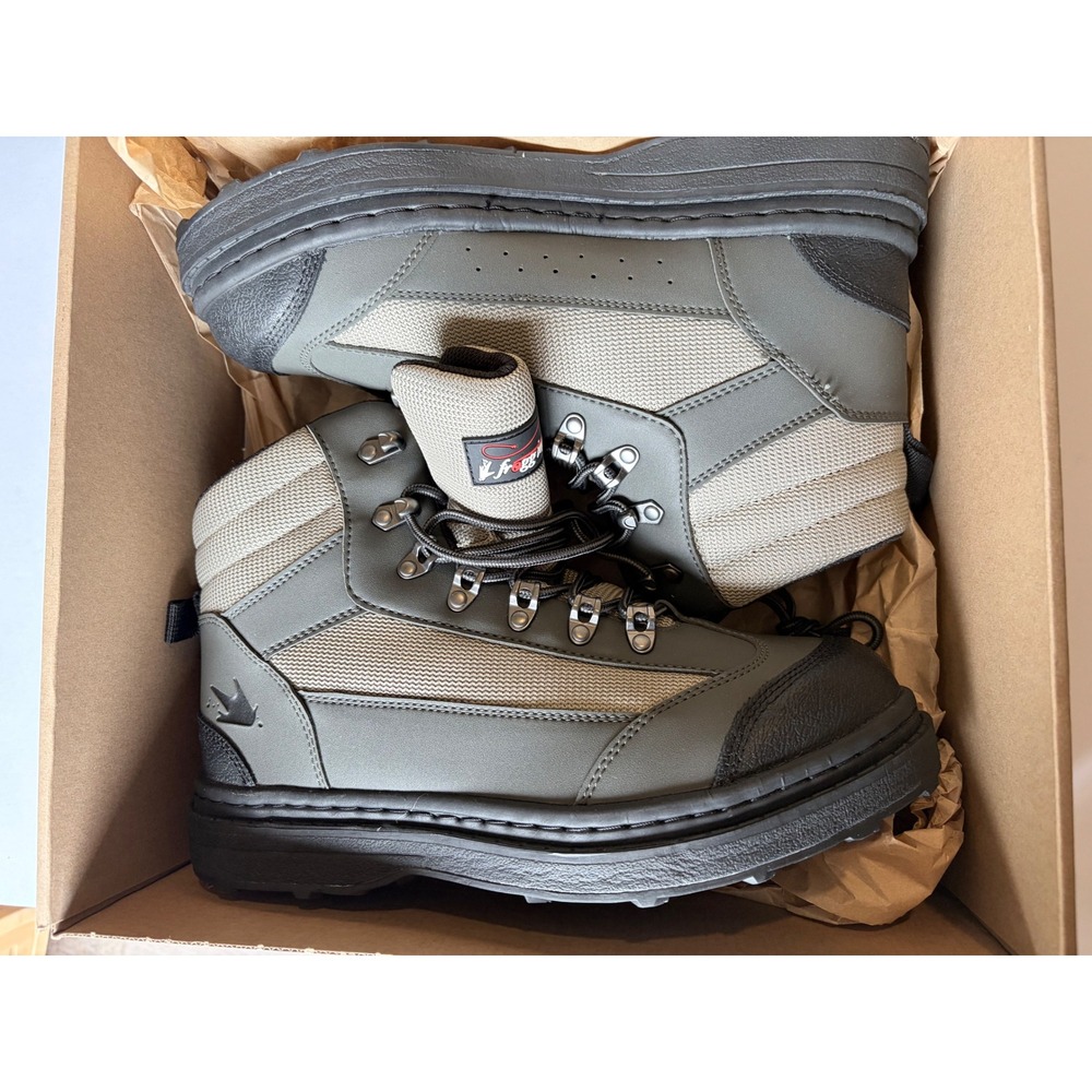 Frogg Toggs Men's Wading Fishing Boots Grey Sage Size 10 2406-15933-2